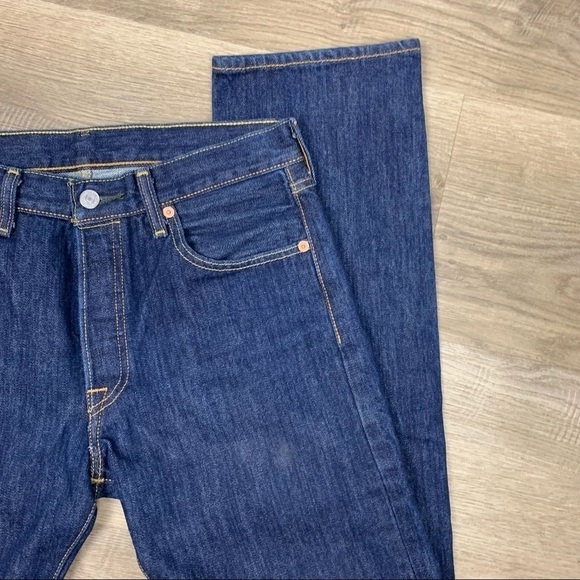 Levi’s 501 Jeans 30W x 34 100% Cotton - Picture 5 of 13